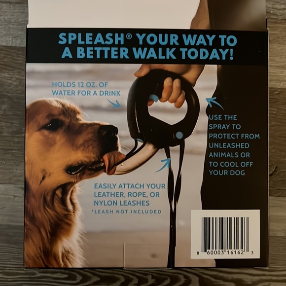 Splash - ๐ all in one dog leash, handle with water cup and spray - Picture 8 of 11